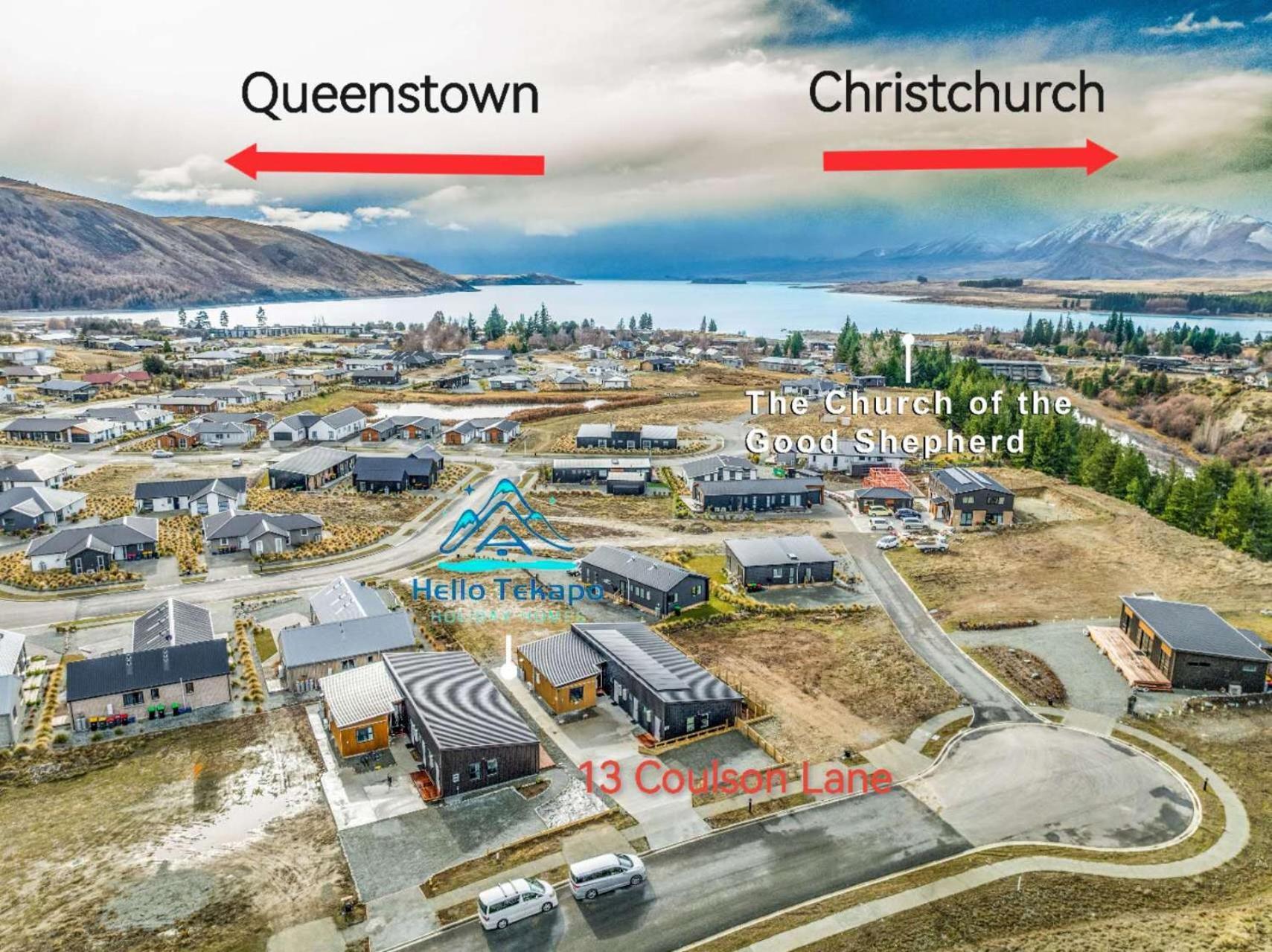 Sunshine Suites Lake Tekapo Luaran gambar
